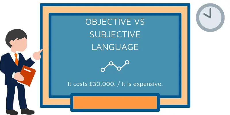 objective subjective language