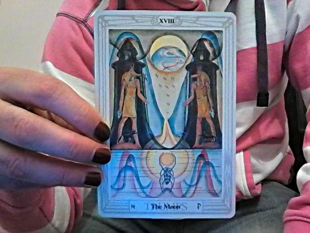 Thoth Moon Tarot Card Tutorial
