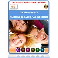 Class 8, Adoloscence, Online test for Science Olympiad
