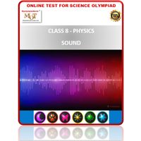Class 8, Physics- Sound, Online test for Science Olympiad