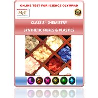 Class 8, Synthetic fibres, Science Olympiad online test,