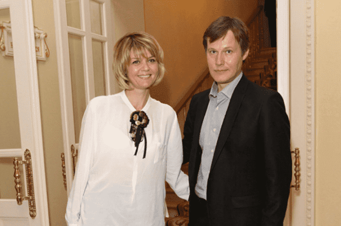 Юлия Меньшова и ее муж Игорь Гордин