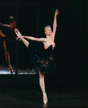 Анастасия Волочкова - в балете "Лебединое озеро"