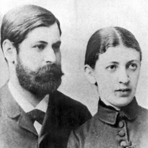 Зигмунд Фрейд и его жена Марта