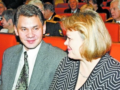 Сергей Шойгу с женой Ириной