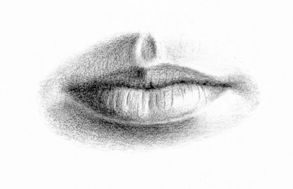 Sketch a mouth