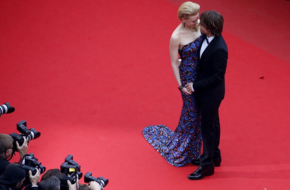 Актриса Николь Кидман со своим мужем Китом Урбаном на 66-м Каннском кинофестивале