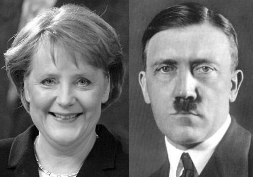Ангела Меркель дочь Гитлера