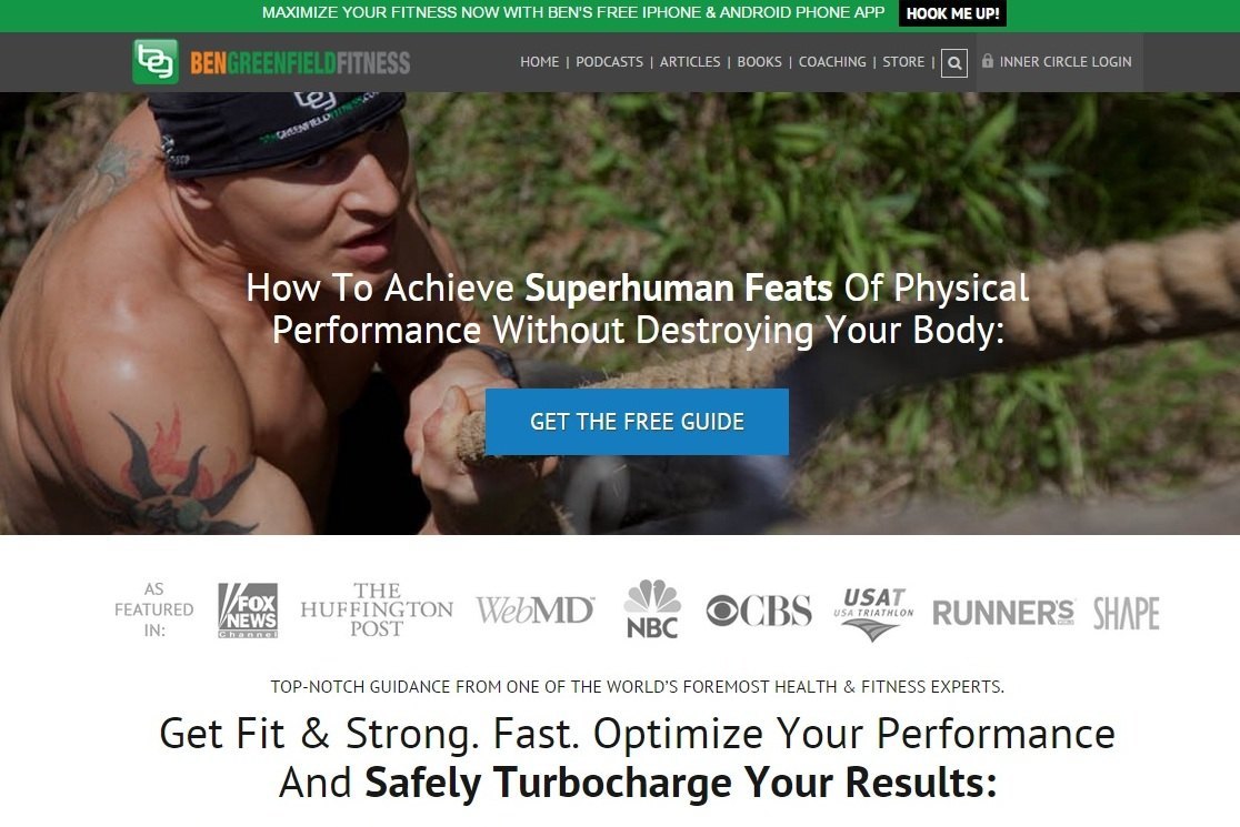 get fit & strong. Fast