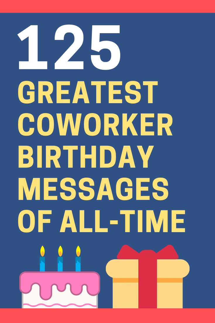 Birthday Messages for Coworker