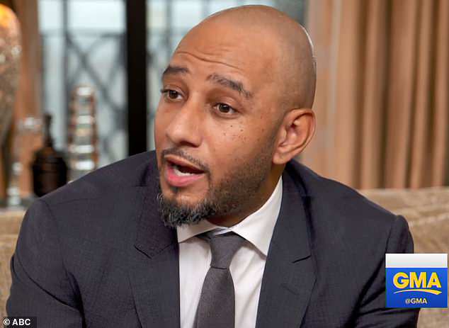 Message: Swizz urged men to stay present in their children