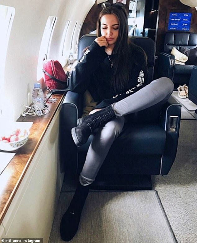 Anna Milyavskaya, a privileged student of Generation Z, spoke about her life frequenting Harrods, members clubs in Belgravia and enjoying exotic holidays- seen on a private plane
