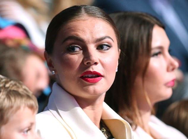 Alina Kabaeva attends Legends of Sports, a costumed gymnastic show at Megasport Arena in Moscow in 2016