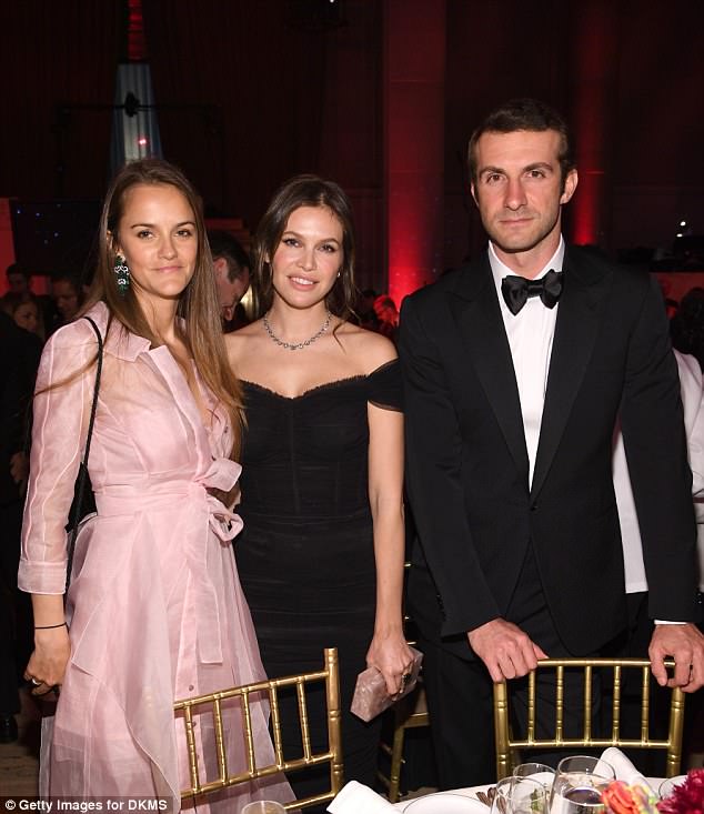 Going public: Charlotte Santo Domingo, Dasha Zhukova, and Stavros Niarchos at the DKMS Love Gala on May 2 last year