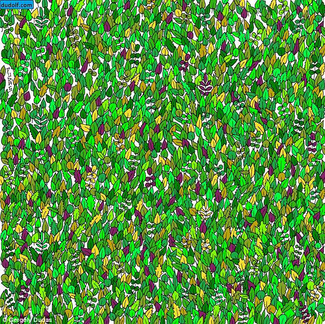 The artist also recently challenged players to spot the frog among a sea of leaves