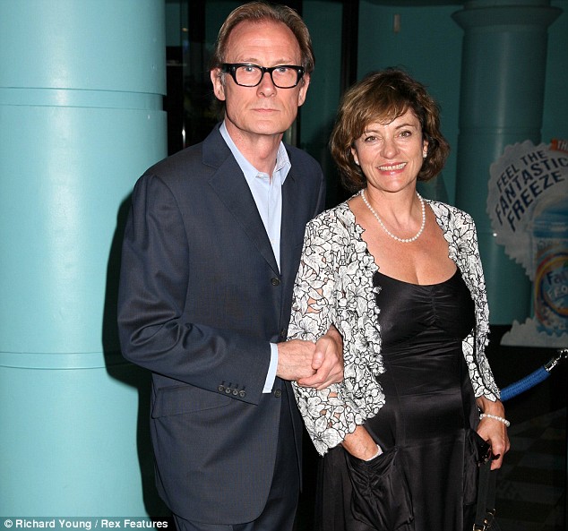 Diana Quick left her husband  Bill Nighy after 27 years together