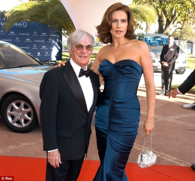 Slavica Ecclestone marked her big 5-0 by cutting loose from husband Bernie.