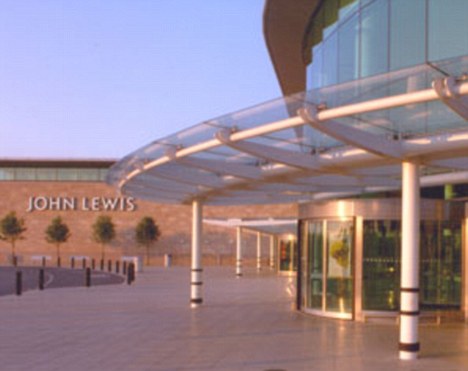 Staff at the John Lewis store in Cheadle, above, are to teach police officers how to be more professional and considerate when talking to victims and witnesses of crime