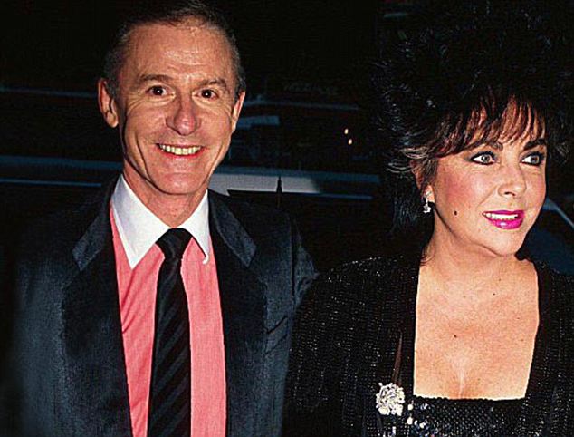 Old friends: Roddy McDowall and Liz Taylor, years after her nude picture was taken