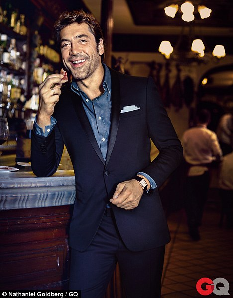 Leading man: Javier Bardem opened up about his marriage in a new interview with GQ magazine