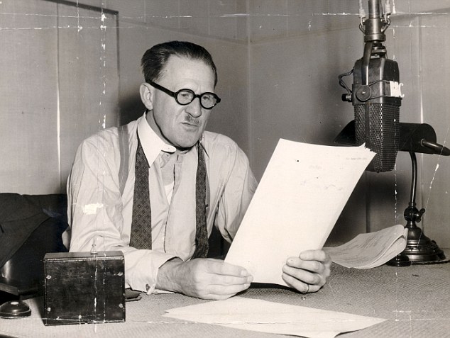 Stuart Hibberd, the war veteran turned news announcer. His inimitable voice was once described as ¿like whispering aloud¿