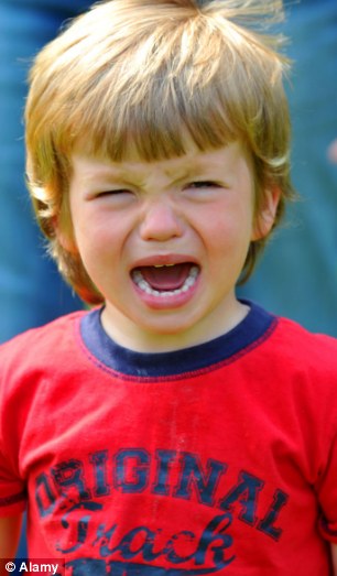 Early harm: A young child will respond to the increased tension at home by crying