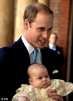 Like father, like son: Prince George has inherited his father