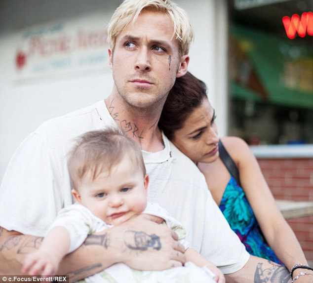 Love at first scene: The couple met in 2011 when they filmed The Place Beyond The Pines
