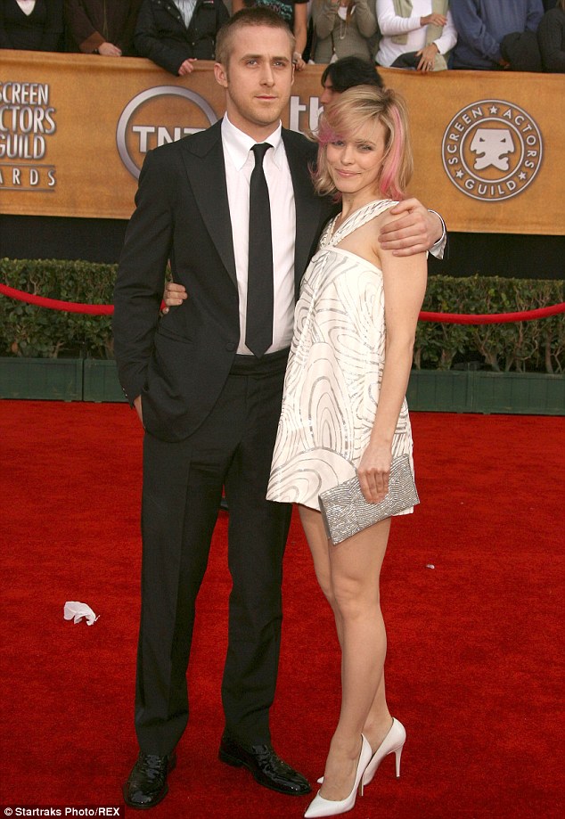 They seemed made for each other: With his Notebook co-star Rachel McAdams in 2007