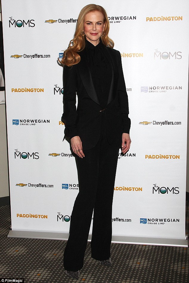 She plays a villain: Also on Tuesday, Nicole attended the NY screening of her movie Paddington in which she plays a baddie
