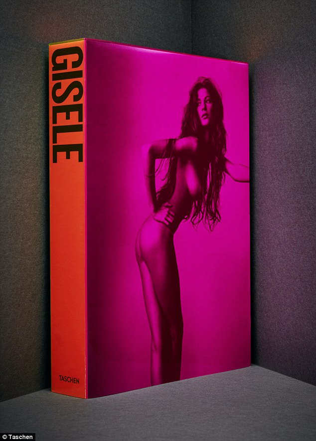 Pricey literature: Gisele Bundchen, 35, is set to release a $700 book featuring 300 photos of herself in November; here is a look at the cover