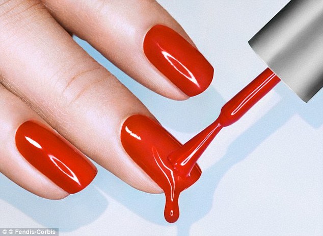 To break the habit, go for a professional manicure (as a reward for trying to break the habit) and have your nails painted red, says leading cosmetic nail expert Leighton Denny