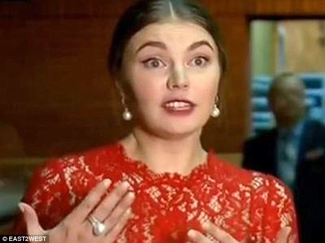 Alina Kabaeva was last spotted in May wearing an oversized red dress, sparking pregnancy rumours