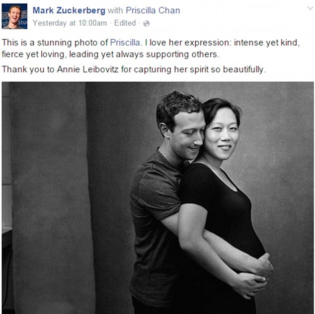 Moving forward: He also said that he and Priscilla, who are expecting a baby next year, are excited for what is ahead