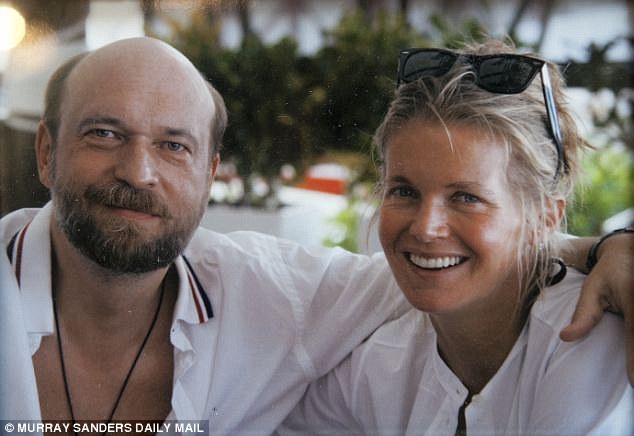 The 53-year-old (left) was taken to court  for owing hundreds of millions of pounds to the liquidator of his bank Mezhprombank, which went bust in the  financial crisis. Miss Tolstoy, a distant relative of War And Peace author Leo Tolstoy, has claimed he is the victim of a high-level conspiracy in Russia to take over his empire