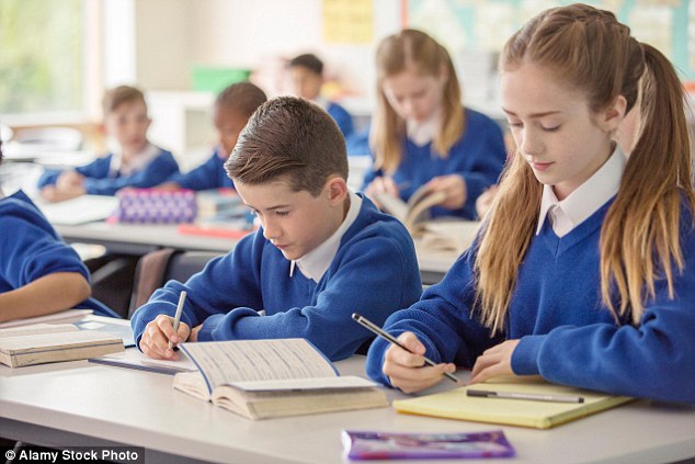 Schoolchildren in Scotland are to be quizzed about their private lives and asked to complete intrusive questionnaires (stock image)
