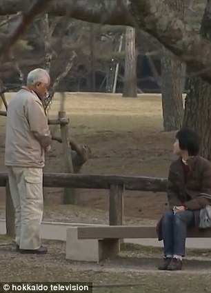 A meeting was arranged between them in Nara Park