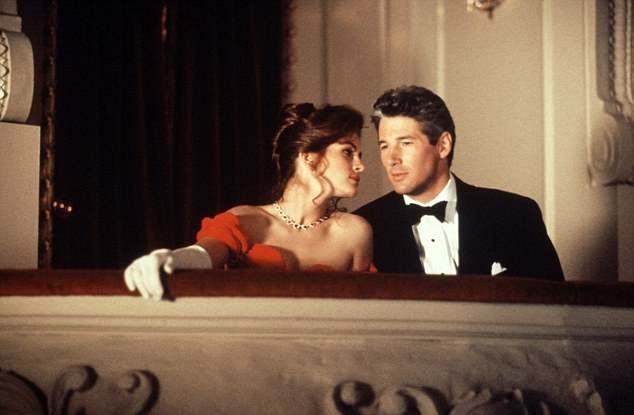 Another hit: Roberts with Richard Gere in 1990