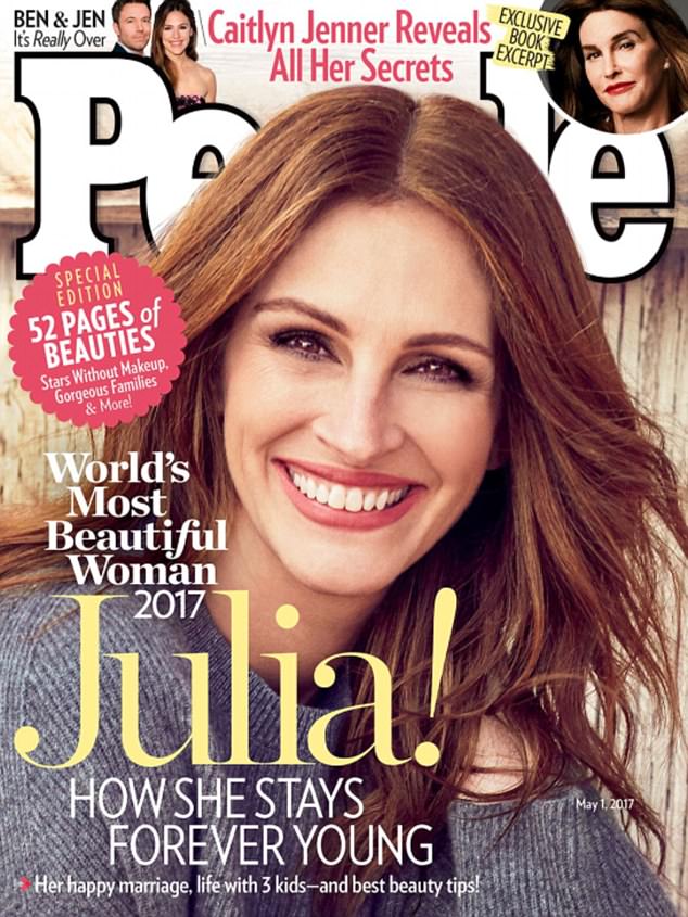 Beautiful! Julia Roberts has another accolade to add to her many, as PEOPLE Magazine name the Oscar winner their World
