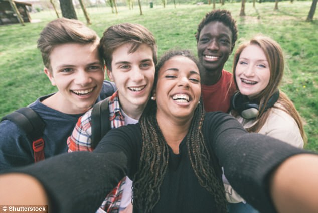 Adolescence now lasts from ages 10 to 24, scientists have claimed. Millennials are more likely to study longer and delay settling down than previous generations, pushing back popular perceptions of when adulthood begins (stock image)