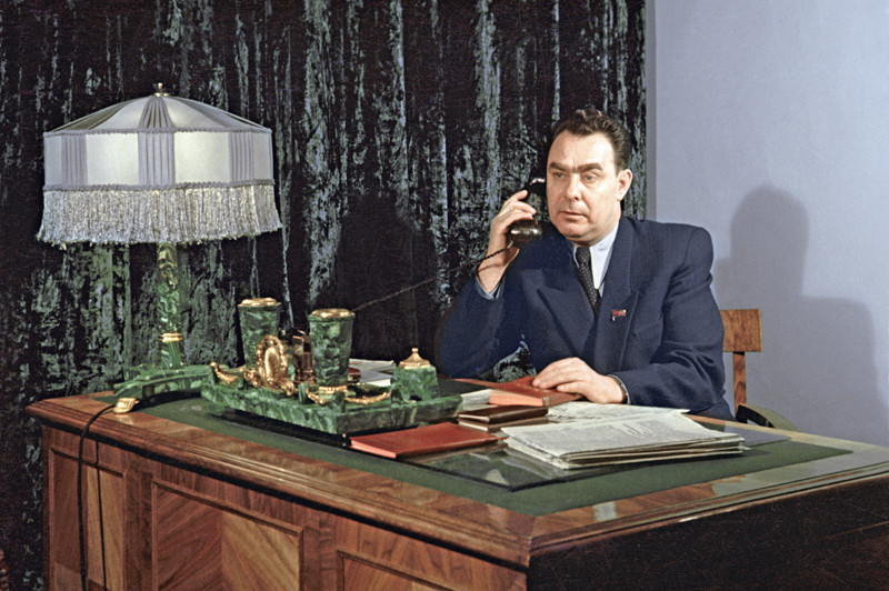 Секретарь ЦК КП Казахстана Брежнев Л.И., 1954