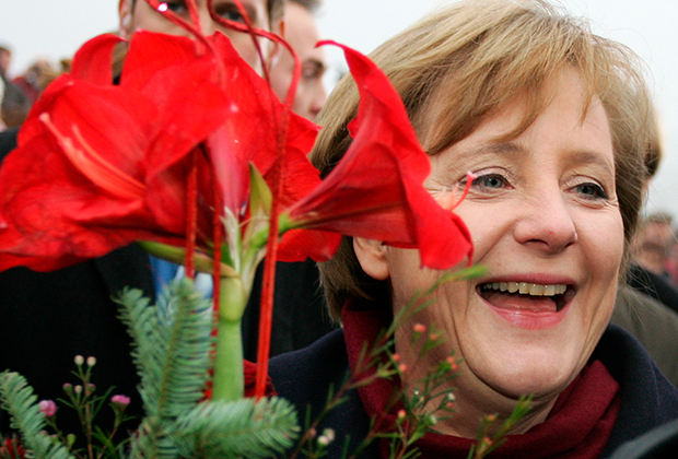 Ангела Меркель. 2005 год