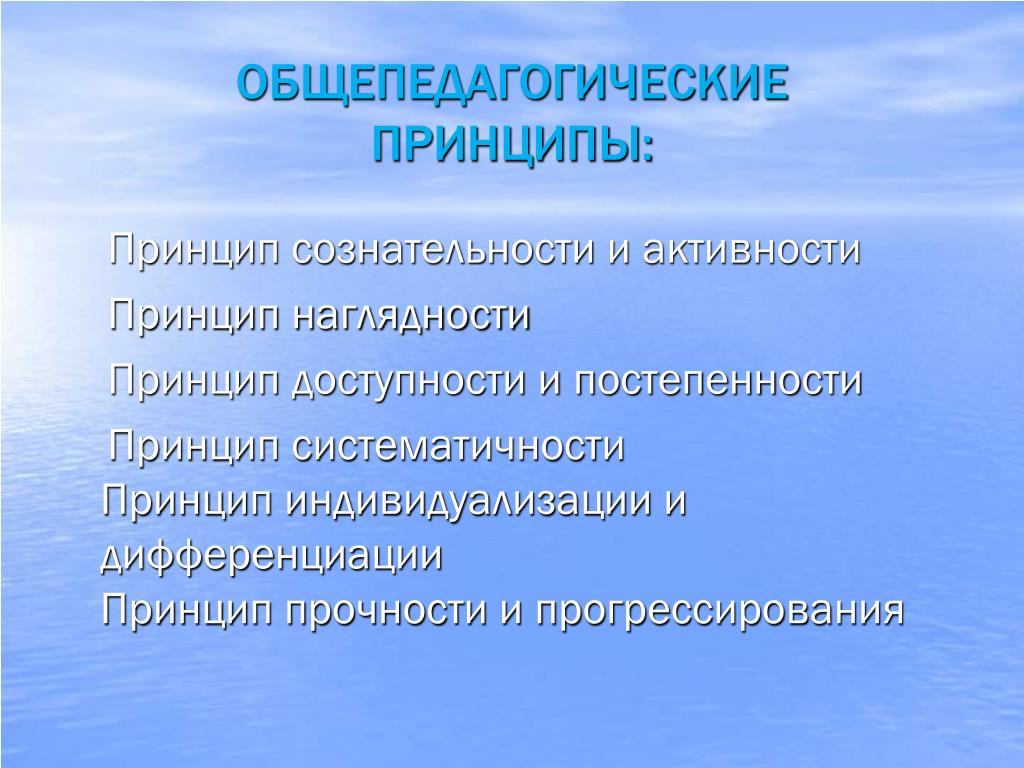 Принцип сознательности и активности