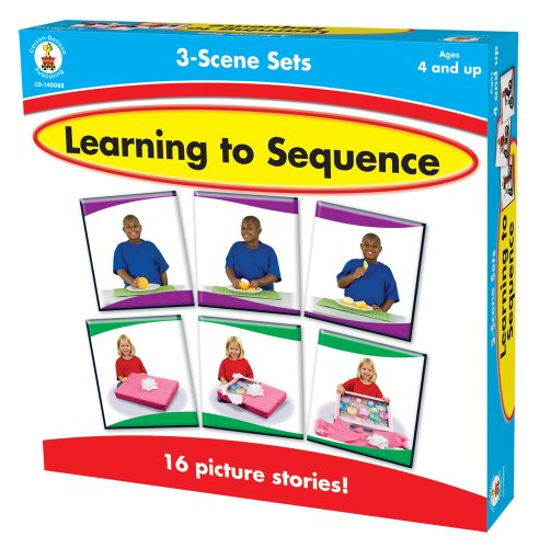 Carson-Dellosa Publishing 3-Scene: Learning to Sequence