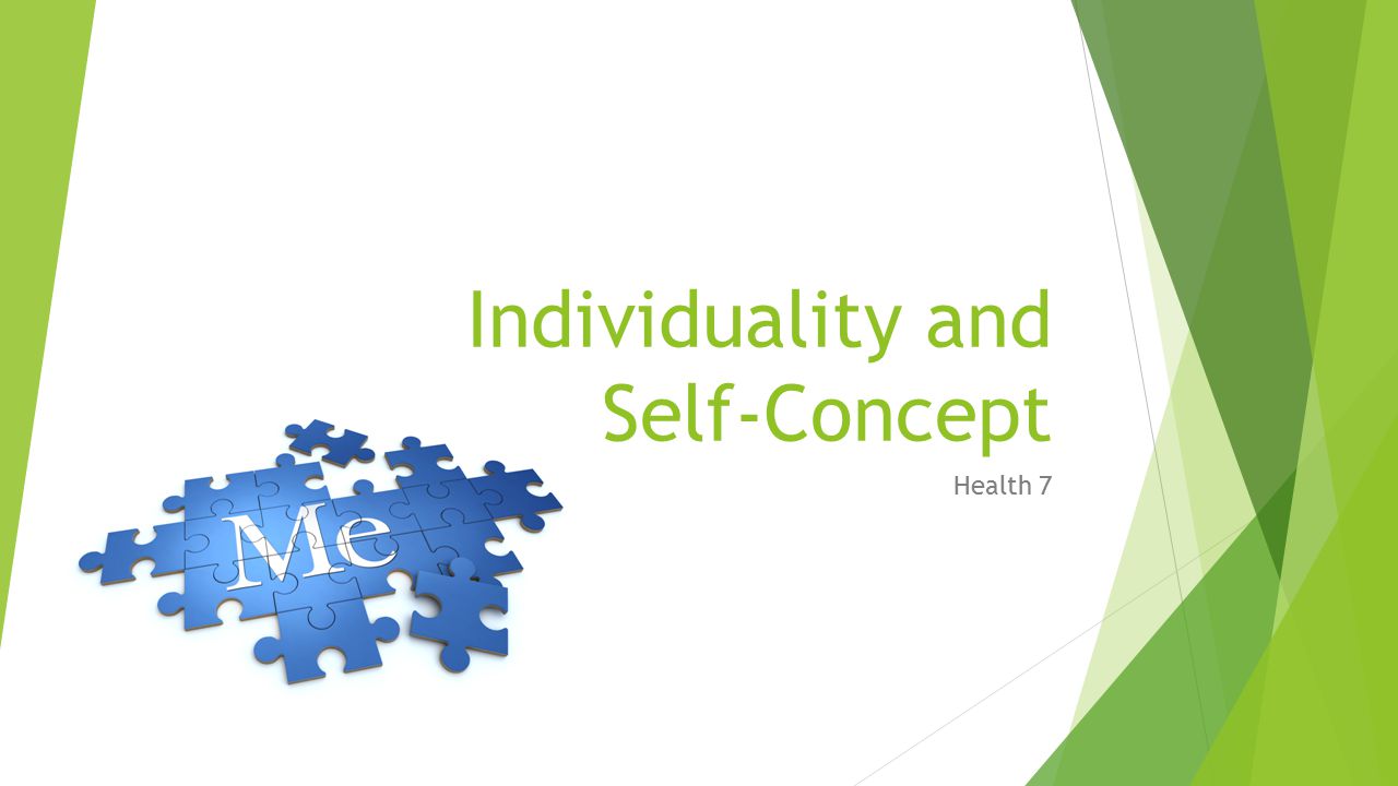 Individuality and Self-Concept Health 7