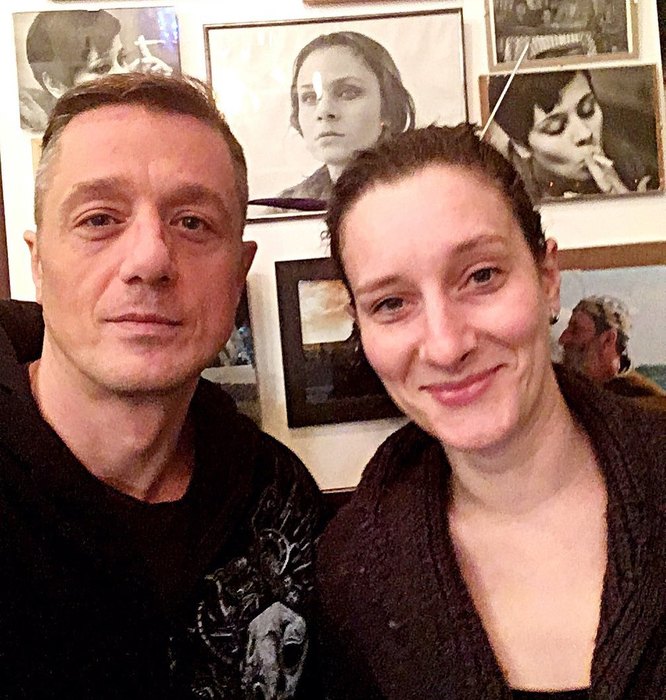 Алексей Макаров с сестрой