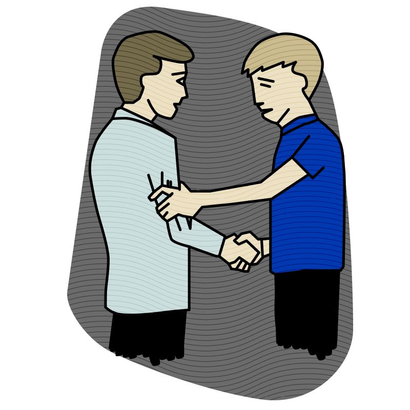 Рукостискання, ілюстрації для блогів_10