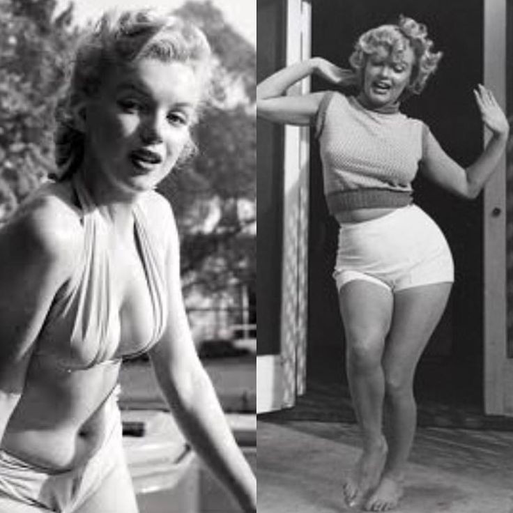 Люди сравнили современные стандарты красоты и моду в 50-е годы. И даже селебы из прошлого делали пластику