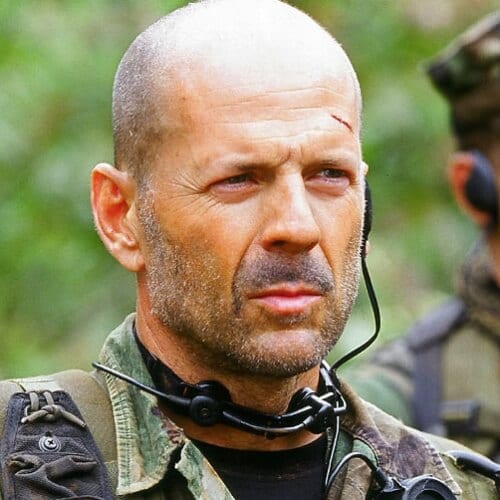 Bruce Willis Hairstyles for Balding Men