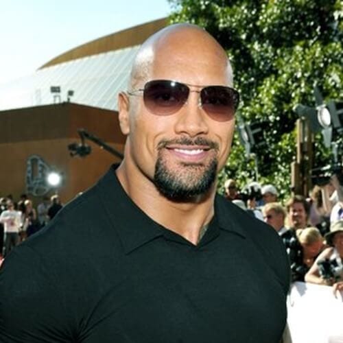 Dwayne The Rock Johnson Hairstyles for Balding Men